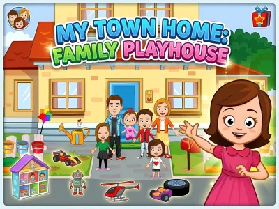 لعبة My Town Home: Family Playhouse على الانترنت