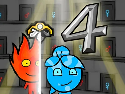 لعبة Fireboy & Watergirl 4 in Crystal Temple على الانترنت