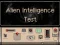لعبة Alien Intelligence Test على الانترنت