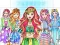 لعبة Girl Coloring Dress Up Games على الانترنت