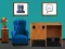 لعبة G2M Blue House Escape على الانترنت