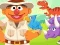 لعبة 123 Sesame Street: Ernie's Dinosaur Day Care على الانترنت