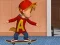 لعبة Alvinnn und Die Chipmunks: Skateboard Wahnsinn على الانترنت