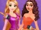 لعبة Disney Princesses Rainbow Dresses على الانترنت
