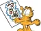لعبة Garfield connects the dots على الانترنت