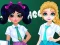 لعبة Jacqueline and Eliza School Bag Design Contest على الانترنت