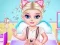 لعبة Naughty Baby Elsa's Weekend على الانترنت