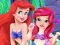 لعبة Baby Ariel Treating Cold على الانترنت