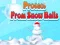 لعبة Protect From Snow Balls على الانترنت