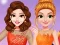 لعبة Princesses Ice Skating Dress Up على الانترنت