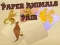 لعبة Paper Animals Pair على الانترنت