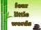 لعبة Four Little Words على الانترنت