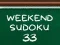 لعبة Weekend Sudoku 33 على الانترنت