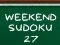 لعبة Weekend Sudoku 27 على الانترنت