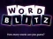 لعبة Word Blitz على الانترنت