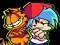 لعبة Funkin' On a Monday with Garfield the cat على الانترنت