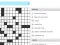 لعبة LA Times Crossword على الانترنت