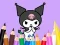 لعبة Coloring Book: Kuromi Carries Bag على الانترنت
