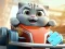 لعبة Jigsaw Puzzle: Cat Racing Driver على الانترنت