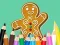 لعبة Coloring Book: Gingerbreads على الانترنت