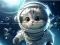 لعبة Jigsaw Puzzle: Astronaut-Cat على الانترنت