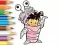 لعبة Coloring Book: Monster Costume Girl على الانترنت