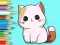 لعبة Coloring Book: Cute Kitten على الانترنت