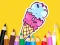 لعبة Coloring Book: Cool Ice Cream على الانترنت