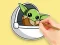 لعبة Coloring Book: Master Yoda على الانترنت