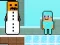 لعبة Noob vs Pro Snowman على الانترنت
