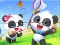 لعبة Jigsaw Puzzle: Baby Panda Spring Outing على الانترنت