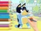 لعبة Coloring Book: Bluey And Bingo على الانترنت