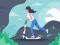 لعبة Electric scooter rides jigsaw على الانترنت