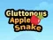 لعبة Gluttonous Apple Snake على الانترنت