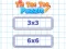 لعبة Tic Tac Toe Puzzle على الانترنت