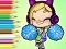 لعبة Coloring Book: Avatar World Cheerleader على الانترنت
