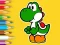 لعبة Coloring Book: Yoshi Fishing Day على الانترنت