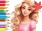 لعبة Coloring Book: Barbie Autumn Tale على الانترنت