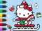 لعبة Coloring Book: Hello Kitty Christmas على الانترنت