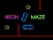 لعبة Neon Car Maze على الانترنت