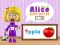 لعبة World of Alice First Letter على الانترنت