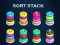 لعبة Sort Stack color Hoop Game على الانترنت