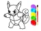 لعبة Pokemon Coloring Book على الانترنت