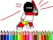 لعبة Back To School: Hero Coloring Book على الانترنت