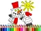 لعبة Back To School: Winter Time Coloring على الانترنت