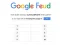 لعبة Google Feud على الانترنت