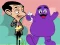 لعبة When Mr Bean meet Grimace على الانترنت