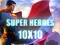 لعبة Super heroes 10х10 على الانترنت