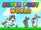 لعبة Super Pony World على الانترنت
