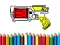 لعبة Back To School: Nerf Coloring Book على الانترنت